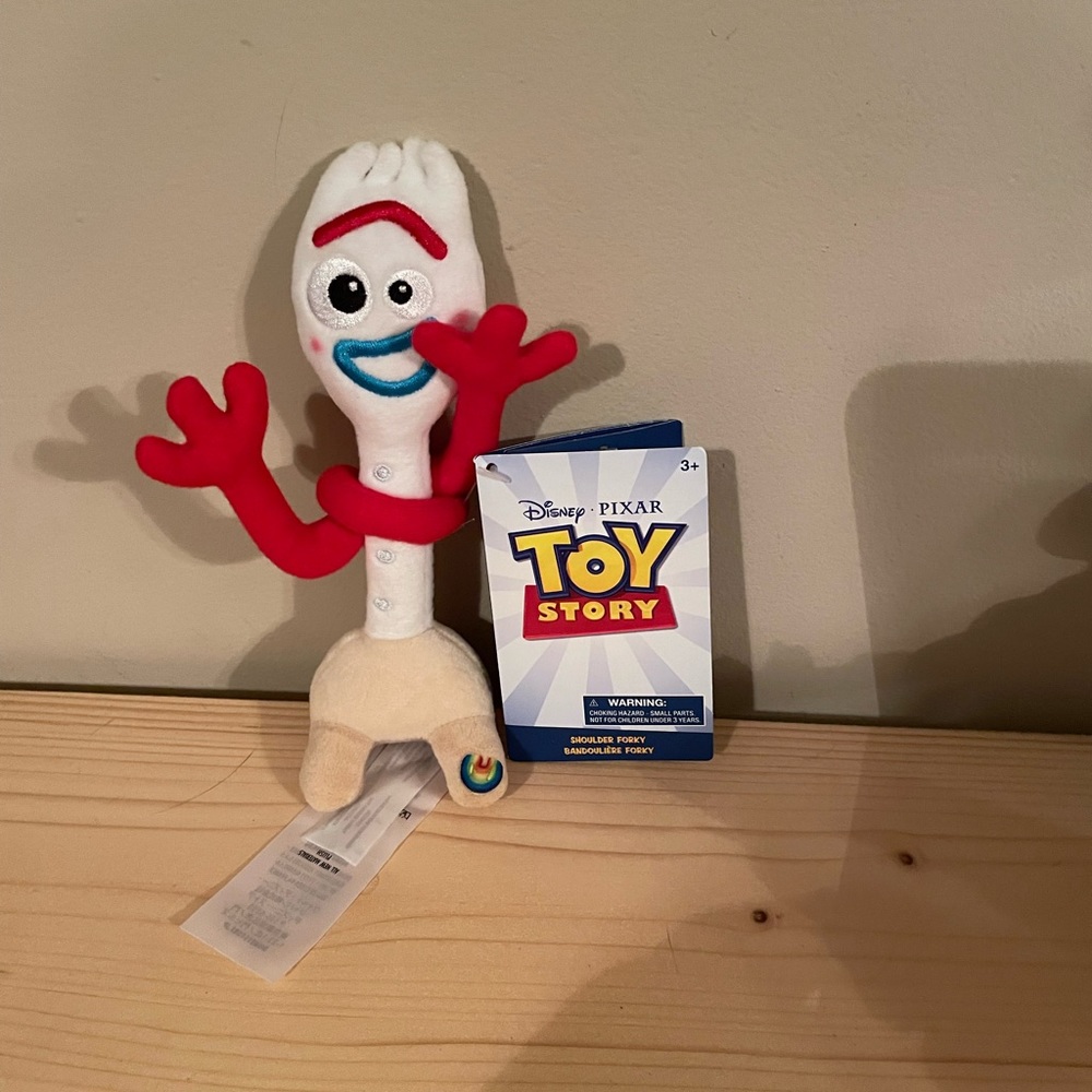 Toy Story’s Forky Shoulder Pal NEW WITH TAGS